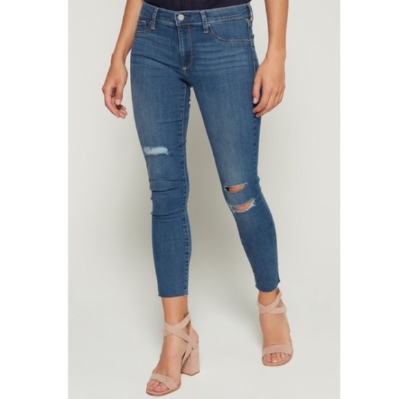 GAP Denim - GAP Favorite Jegging Distressed Skinny Ankle Jeans